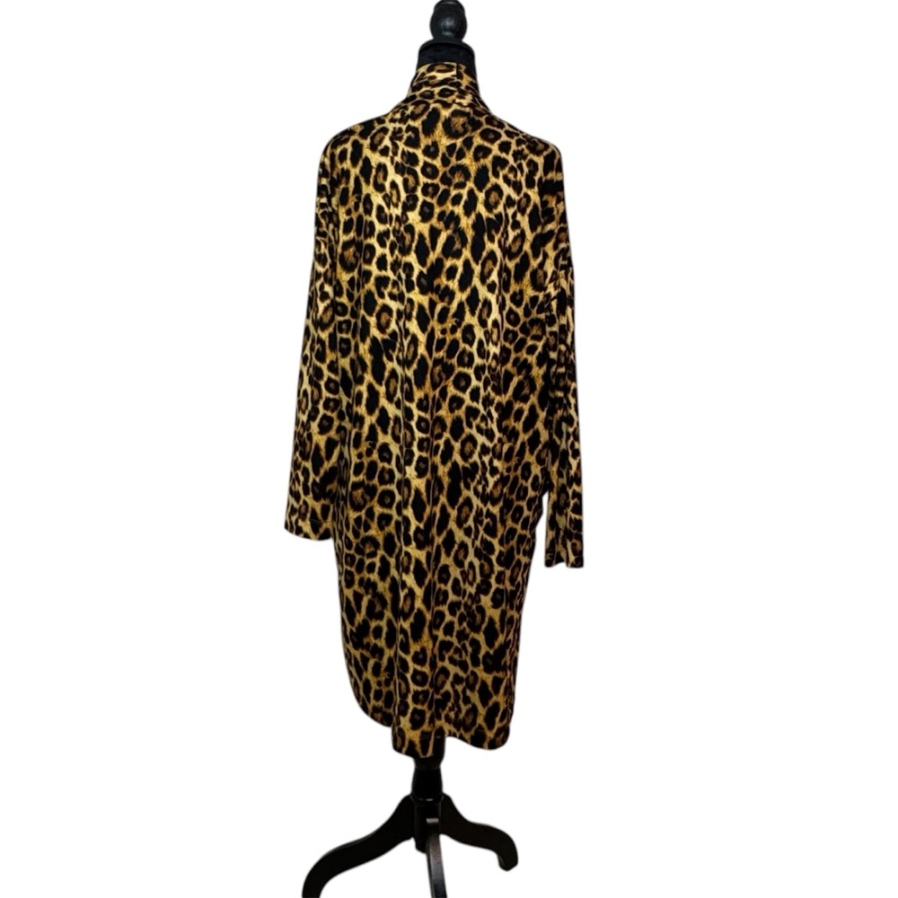 Brittany Black Women’s Casual Knit Long Sleeve Hacci Cardigan with Pockets - Picture 2 of 4